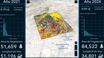 Imagen de  Con tecnología satelital buscarán detectar y frenar deforestación, banqueo y construcciones ilegales en Medellín