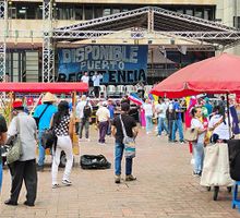 Paro Nacional en Cali: baja asistencia en cabildo abierto