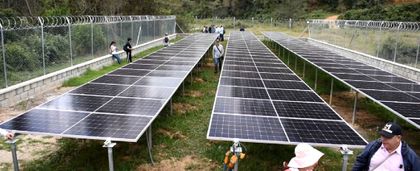 Imagen de  Acueducto multiveredal de San Vicente Ferrer funciona con energía solar