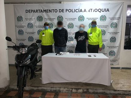 Imagen de Autoridades de Marinilla frustraron robo en el parque principal