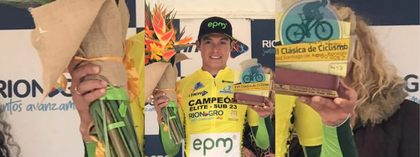 Imagen de  Rodrigo Contreras se consagró campeón de la Clásica de Ciclismo de Rionegro