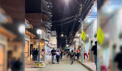 Imagen de  Renovación del alumbrado público en El Carmen de Viboral