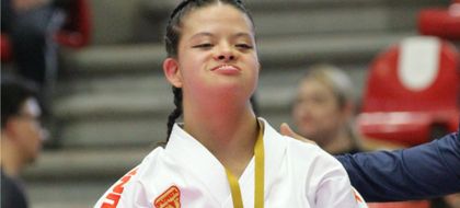 Imagen de  Campeona de parakarate, oriunda del Oriente, busca recursos para participar en panamericano en México