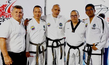 Entrenadores y deportistas de Taekwondo celebraron los 50 años en Palmira