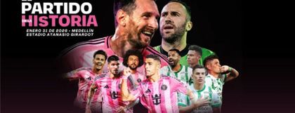 Imagen de  Claro Club habilita 20 % de descuento en boletas para el partido Inter de Miami vs. Atlético Nacional en Medellín