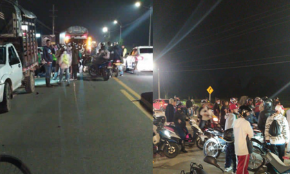 Imagen de Carrera de piques ilegales dejó una menor muerta en la vía La Ceja-Rionegro