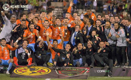 America y sus cuatro colombianos se coronaron campeones de la Copa MX
