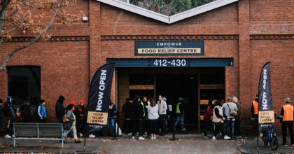 El supermercado social Empower Australia, contra el hambre y el estigma