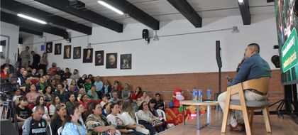 Imagen de  Alcalde de El Santuario resaltó avances de su primer año de gobierno y proyectos claves para 2025