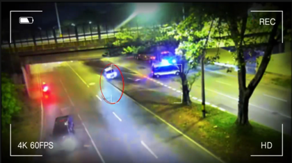 Imagen de  En video: persecución de película desde Itagüí hasta Medellín terminó en captura