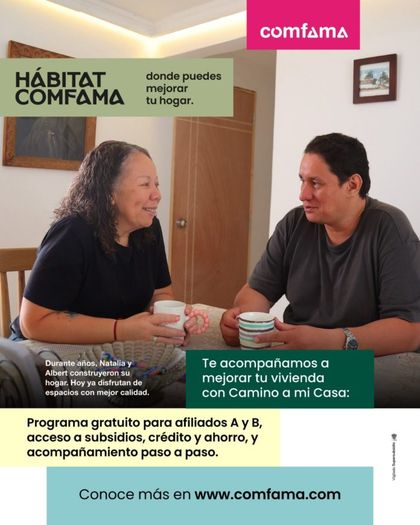 Imagen de  Una oportunidad para mejorar tu vivienda y avanzar con tranquilidad con Comfama