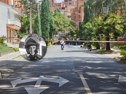 Imagen de En video: momento en el que delincuentes intentan hurtar un apartamento y disparan contra un policía en Medellín