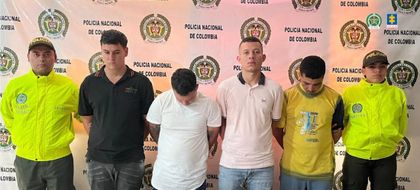 Imagen de  A la cárcel ‘Los Mosqueteros’, acusados de robos violentos en San Jerónimo y Sopetrán