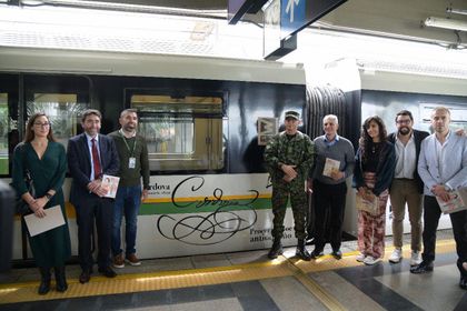 Imagen de  Metro de Medellín homenajea a José María Córdova con vagones decorados y programación especial
