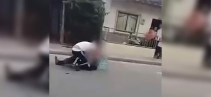 Imagen de En un acto de intolerancia, dos personas pelearon a machete en plena vía pública