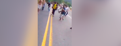 Imagen de  Negocios ubicados en la autopista Medellín-Bogotá fueron cerrados tras desmanes de hinchas