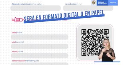Imagen de Entra en vigencia el certificado digital de vacunación contra el COVID-19 en Colombia