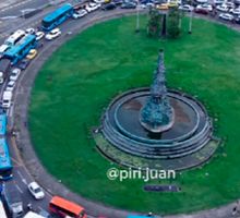 Retiran taches viales en Cali tras provocar congestión vehicular