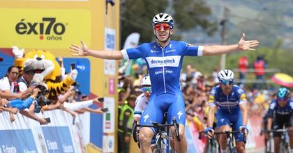 Álvaro Hodeg ganó la segunda etapa del Tour Colombia en La Ceja