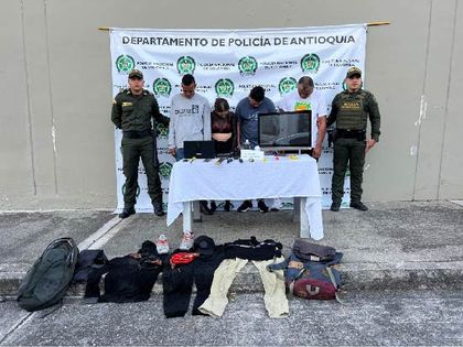 Imagen de  Cuatro personas capturadas en La Ceja por hurto a residencias