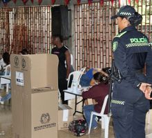 Cali activa el Plan Democracia con 3.745 policías, drones y helicóptero para vigilar la jornada electoral