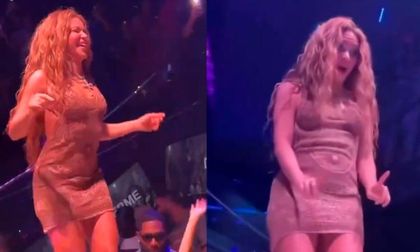 Controversia por supuesto fan de Shakira que la grabó por debajo de su vestido mientras bailaba