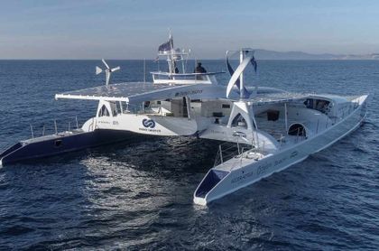 Las energías renovables dan la vuelta al mundo a bordo del Energy Observer