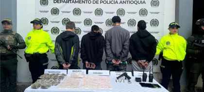 Imagen de Golpe contra la delincuencia en Guarne: cuatro integrantes del Clan del Golfo fueron capturados