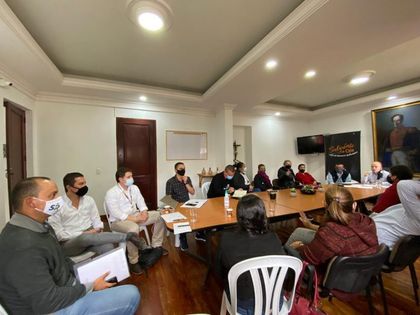 Imagen de Situación aclarada: vendedores informales de La Ceja levantaron la huelga de hambre