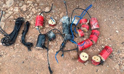 Desactivan moto bomba en El Plateado