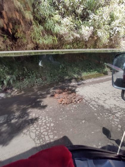 Imagen de  En imágenes: ¿en qué estado encontrarán los ciclistas de la Clásica la vía La Unión-Sonsón?