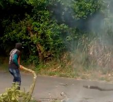 Bloqueos y presencia de hombres armados agravan crisis de orden público en zona rural de Jamundí