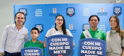 Imagen de  Lanzan campaña para prevenir la violencia sexual contra menores de edad en Medellín