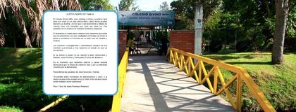 Imagen de  Polémica en colegio de Rionegro por comunicado con tinte político