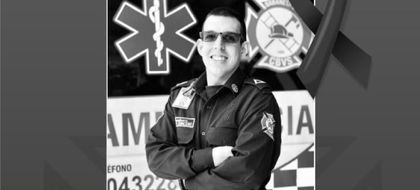 Imagen de Bombero que falleció en un accidente en la vía Glorieta Aeropuerto-Sajonia ya fue identificado