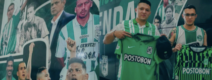 Imagen de  Dos jóvenes de El Peñol diseñaron la nueva imagen del bus de Atlético Nacional