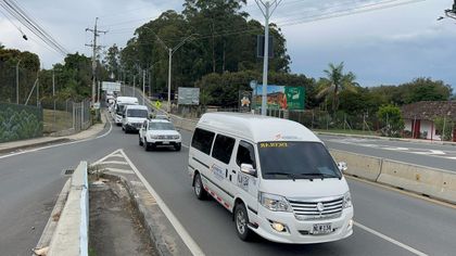 Imagen de Con buses de servicio especial, y gratis, atenderán rutas afectadas por manifestaciones en Rionegro