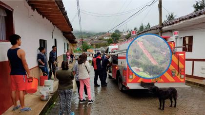 Imagen de Durante la contingencia, Marinilla y La Ceja apoyan a Abejorral con carrotanques