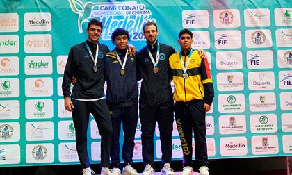 Isaac Camayo es el nuevo campeón suramericano mayores de florete