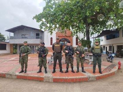 Imagen de  San Carlos refuerza la seguridad con presencia permanente del Ejército, el Gaula y la Policía
