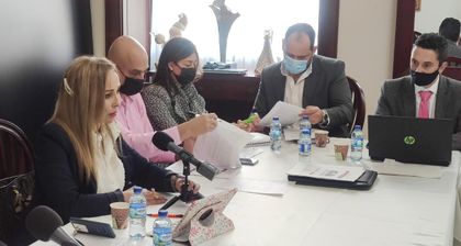 Imagen de  En el Senado escucharon a los conductores de Rionegro que protestaron contra Sitirio