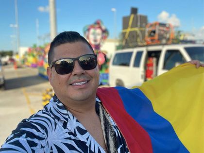 Imagen de  El cejeño Daniel Gómez y la banda Herencia Latina representan al Oriente Antioqueño en México