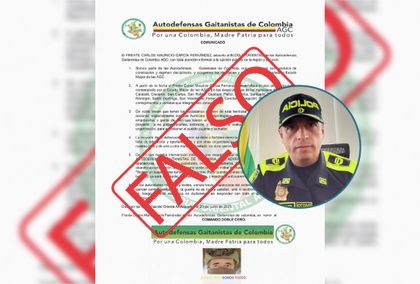 Imagen de Policía desmintió supuesto panfleto del Clan del Golfo en varios municipios del Oriente