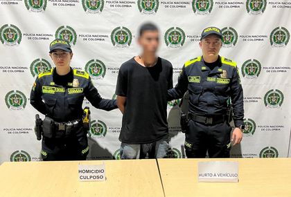 Imagen de Capturado el presunto responsable del hurto de la tractomula que arrolló a dos motociclistas en Medellín