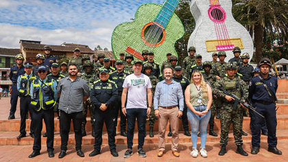 Imagen de  Marinilla lista para garantizar la seguridad en las Fiestas Populares de la Vaca en la Torre