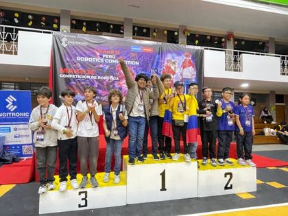 Imagen de  Niños de Rionegro y Marinilla se coronan campeones latinoamericanos de robótica en Perú