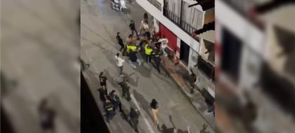 Imagen de  Más de 50 personas involucradas en pelea en zona comercial de Cocorná: sancionaron a tres personas