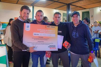 Imagen de 23 familias ebanistas de El Retiro reciben subsidio de $30 M