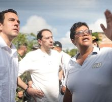Vicepresidente y ministro del Interior visitan Chocó para evaluar daños tras el terremoto de magnitud 7.4