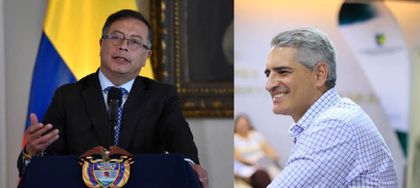 Imagen de  Petro felicitó al gobernador por blindar la “vaca”; Andrés Julián le dijo que esta sigue firme